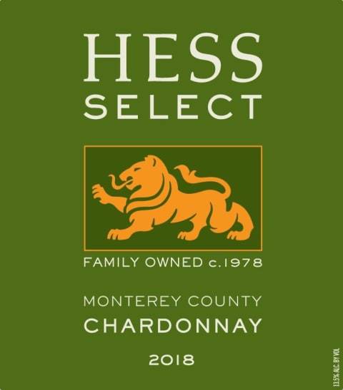 DAMAGED LABEL: Hess Select Chardonnay 2019 (750 ml)