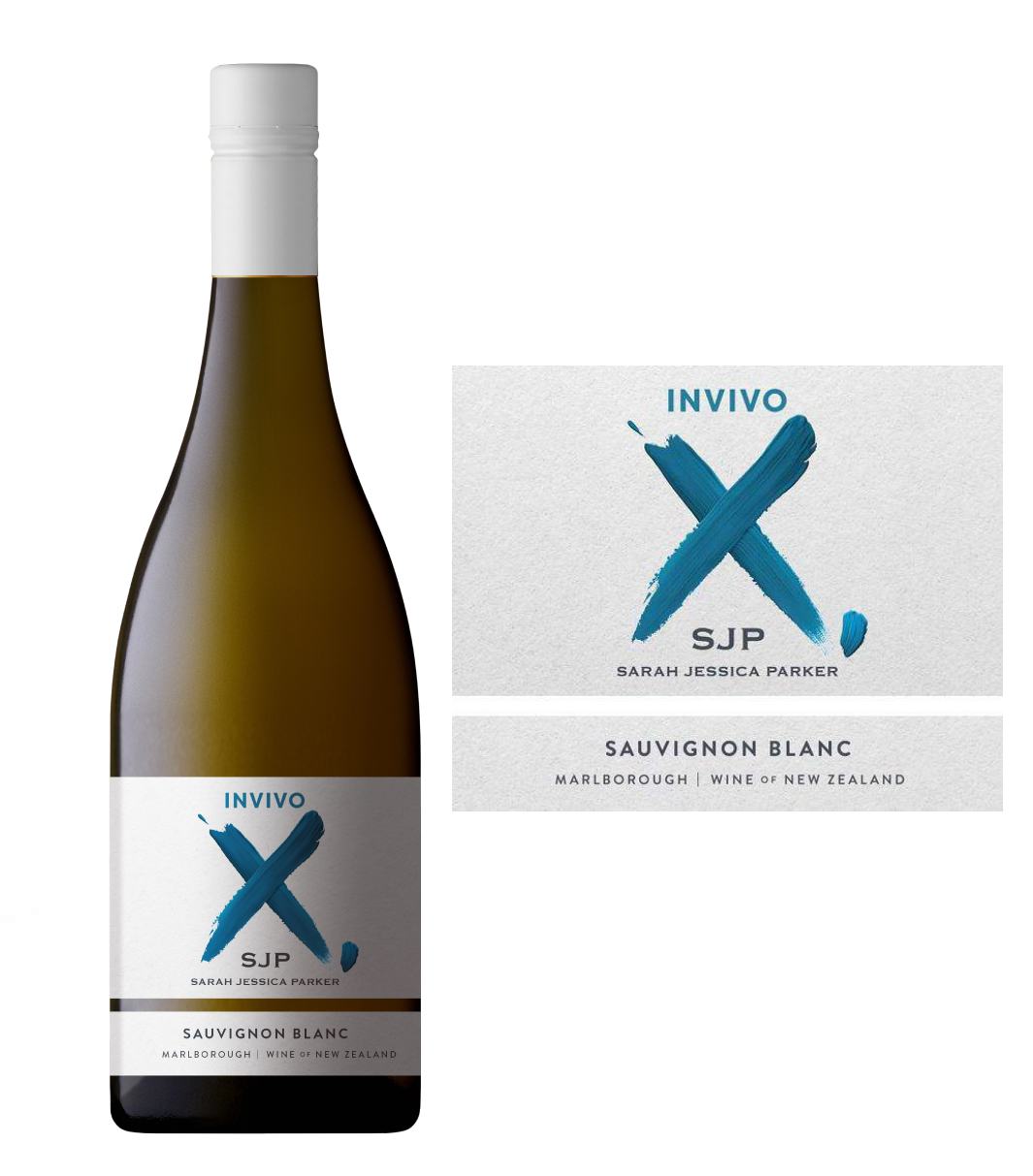 DAMAGED LABEL: Invivo X by Sarah Jessica Parker Wine Sauvignon Blanc (750 ml)