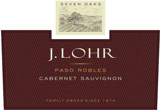 DAMAGED LABEL: J. Lohr Estates Seven Oaks Cabernet Sauvignon 2021 (750 ml)