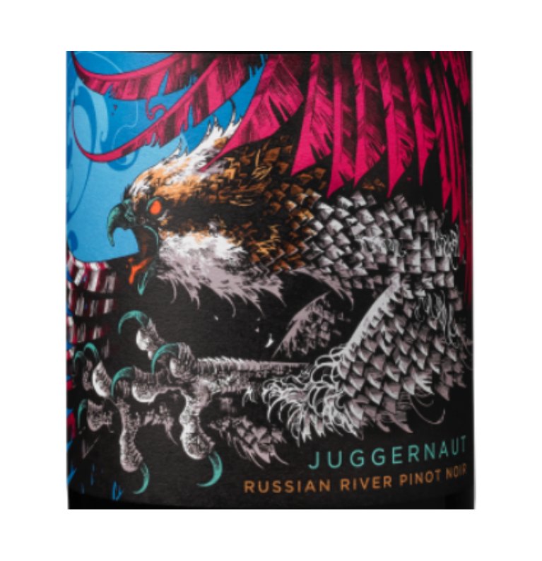 DAMAGED LABEL: Juggernaut Pinot Noir Russian River Valley 2021 (750 ml)