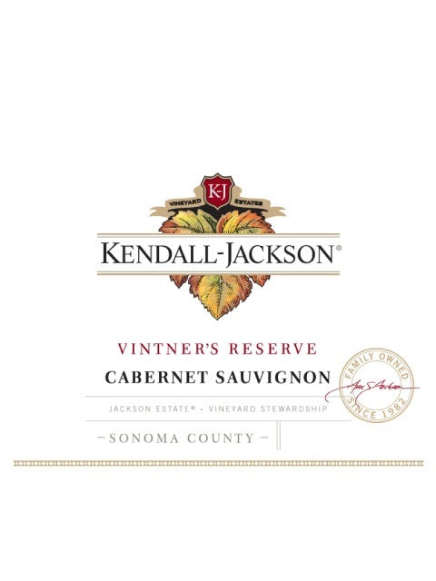 Kendall-Jackson Vintner's Reserve Cabernet Sauvignon 2022 (750 ml)