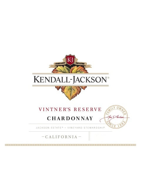 Kendall-Jackson Vintner's Reserve Chardonnay 2023 (750 ml)