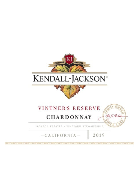 DAMAGED LABEL: Kendall-Jackson Vintner's Reserve Chardonnay (750 ml)