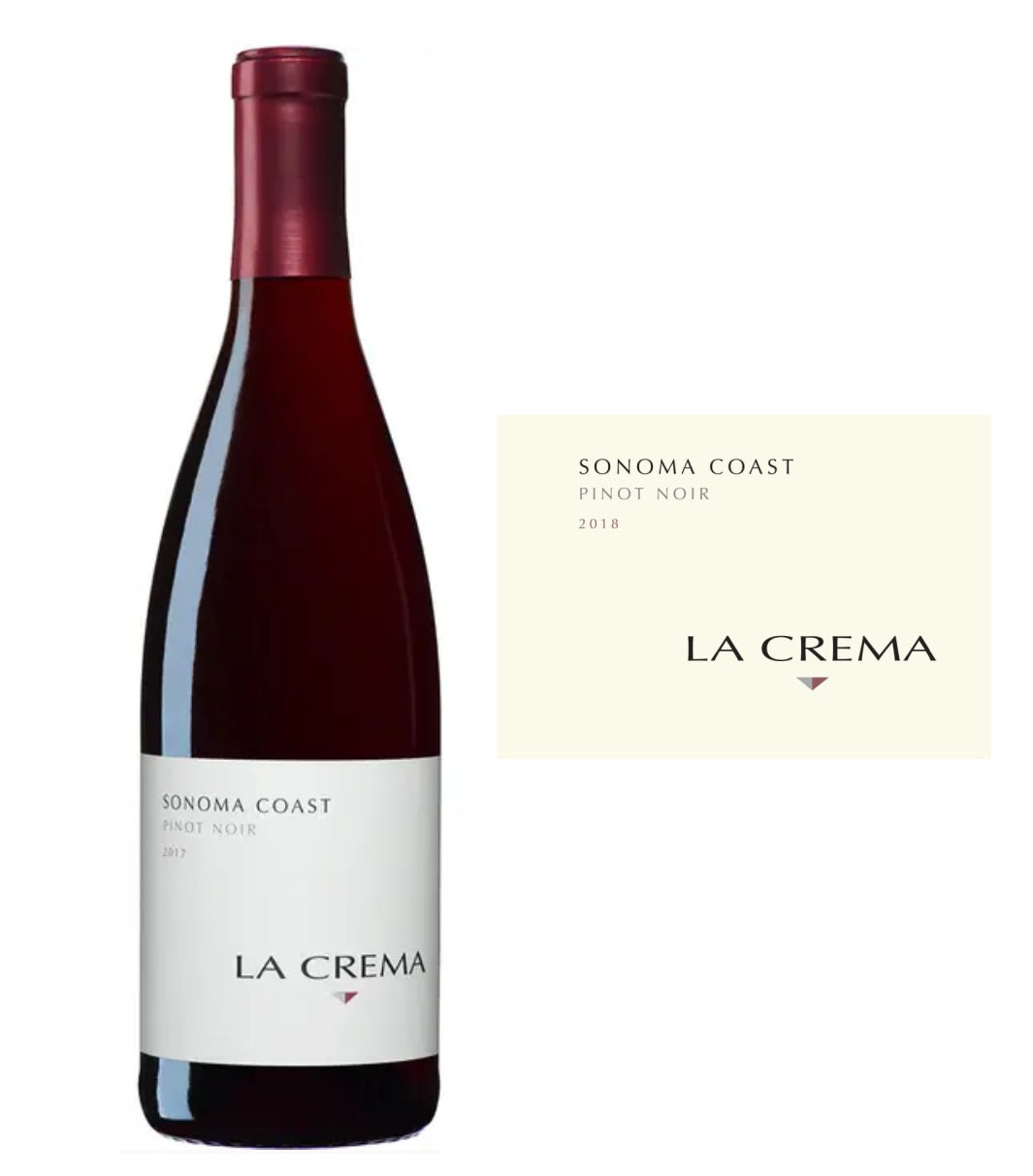 DAMAGED LABEL: La Crema Sonoma Coast Pinot Noir 2022 (750 ml)