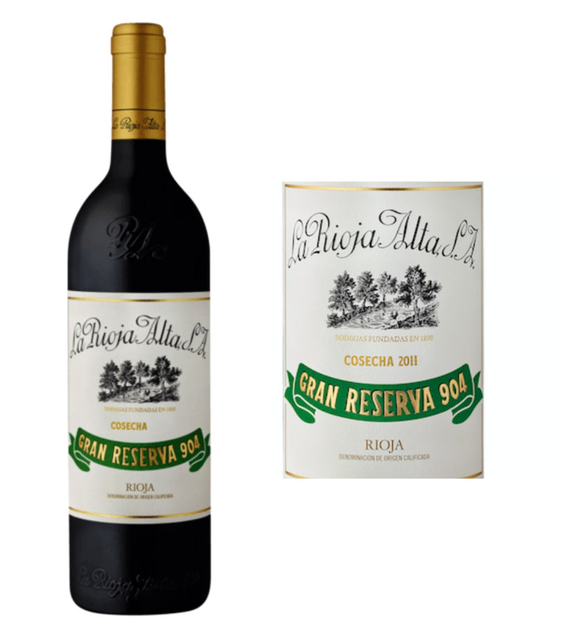 La Rioja Alta Gran Reserva 904 Tinto 2011 (750 ml)