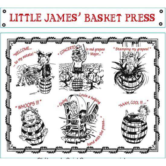 Little James Basket Saint Cosme Red Blend - BuyWinesOnline.com