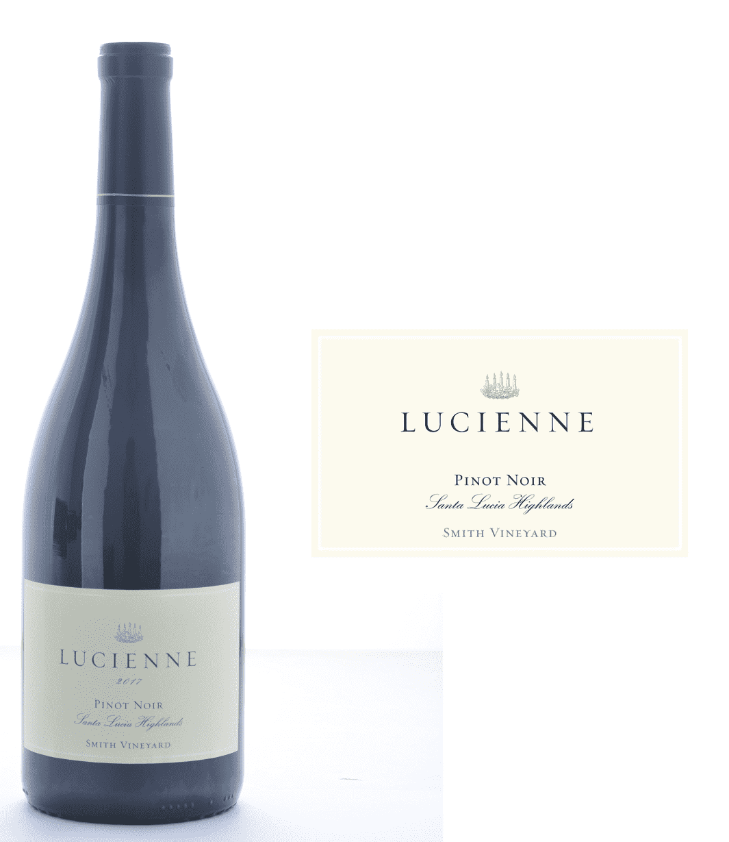 Lucienne Smith Vineyard Pinot Noir 2017 (750 ml) - BuyWinesOnline.com