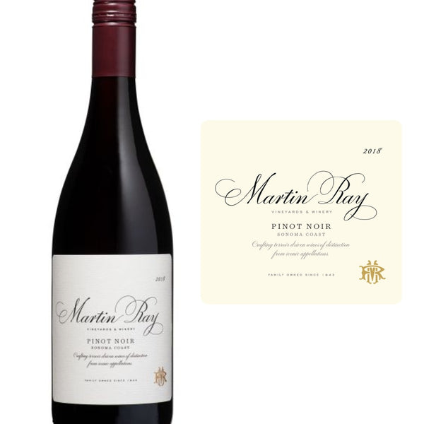 Martin Ray Sonoma Coast Pinot Noir 2023 | Fresh and Fruit-Driven
