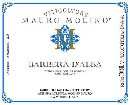 Mauro Molino Barbera D'Alba 2017 - BuyWinesOnline.com
