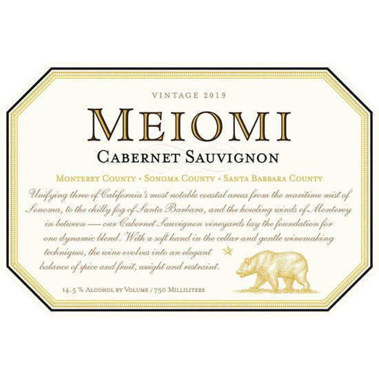 DAMAGED LABEL: Meiomi Cabernet Sauvignon (750 ml)