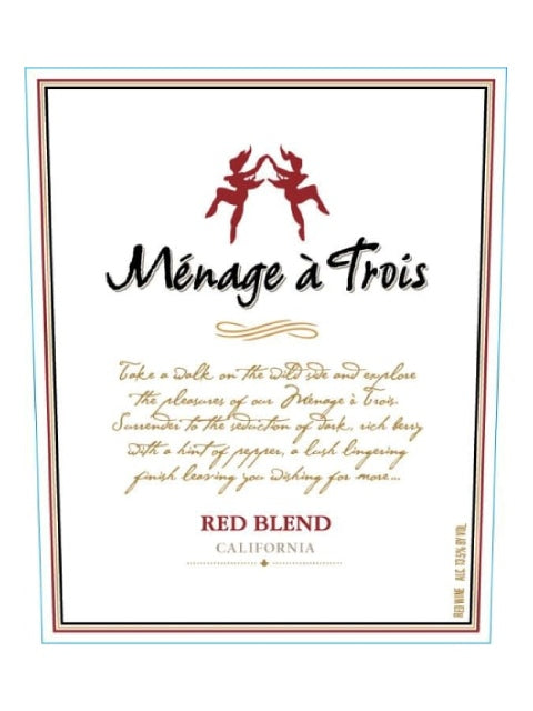 Menage a Trois Red Blend 2021 (750 ml)