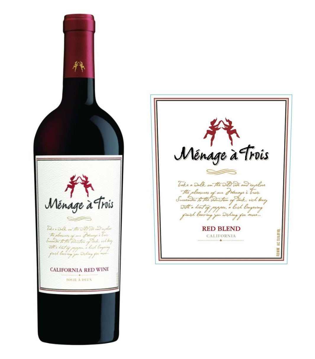 Menage a Trois Red Blend 2021 (750 ml)