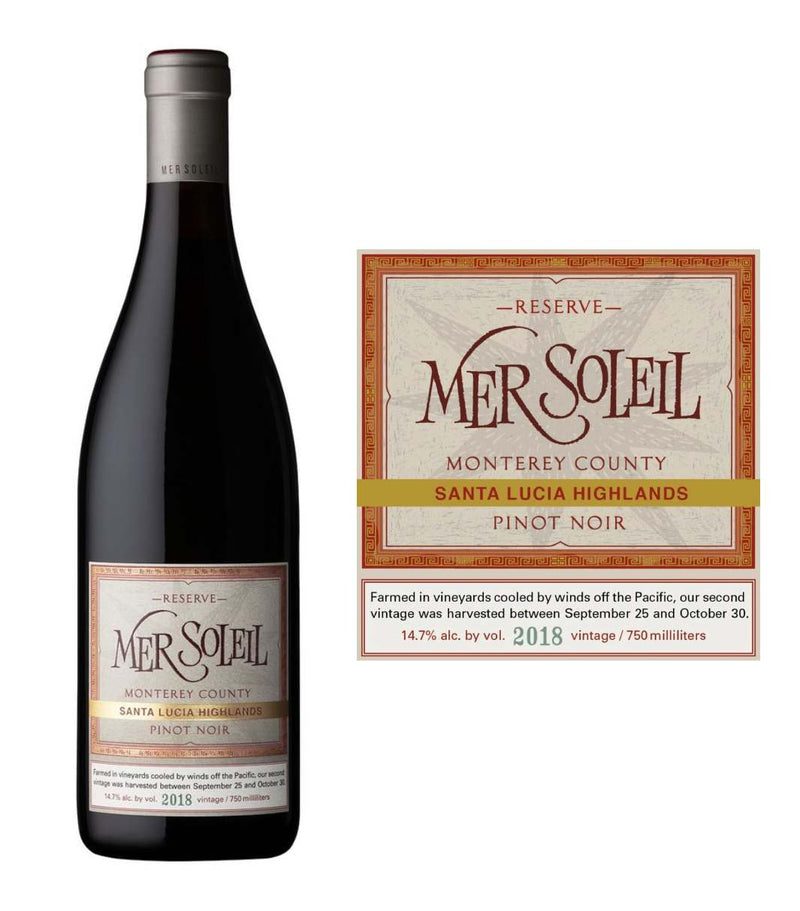 Mer Soleil Reserve Pinot Noir 2019 (750 ml)