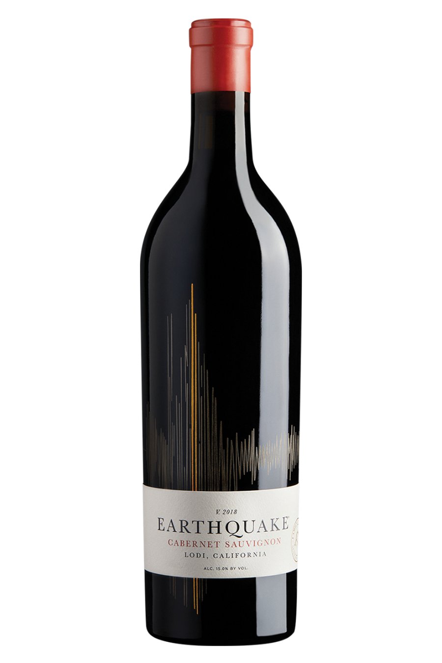 DAMAGED LABEL: Earthquake Cabernet Sauvignon by Michael David (750 ml)
