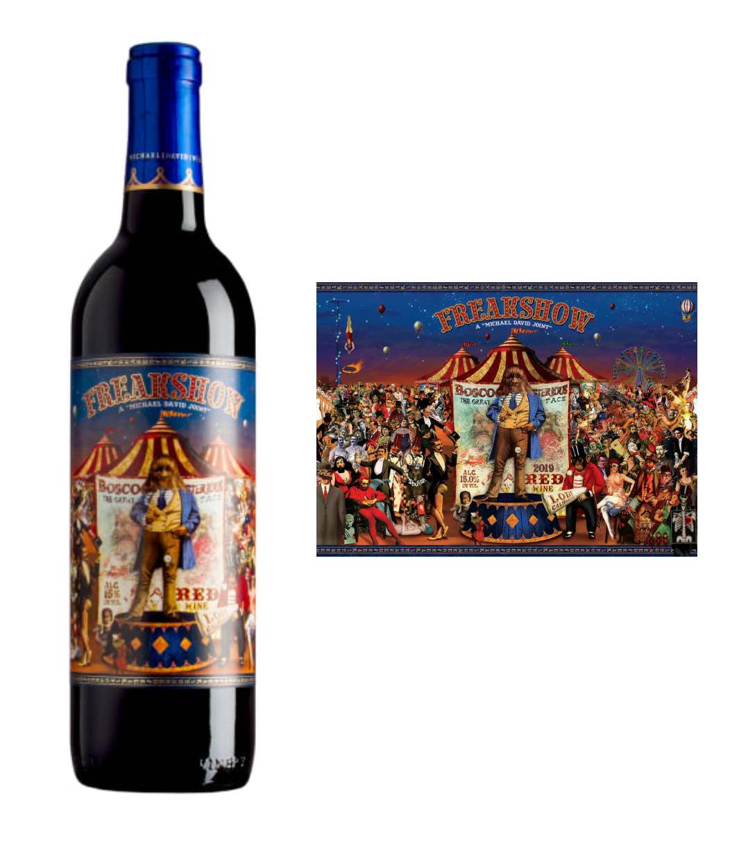 Michael David Winery Freakshow Red Blend 2021 (750 ml)