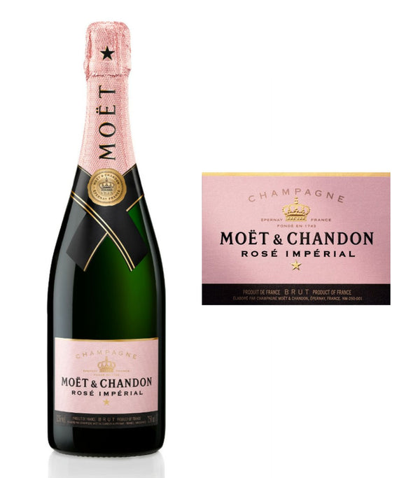 Moet & Chandon Imperial Rose Brut Champagne | Elegant and Floral 