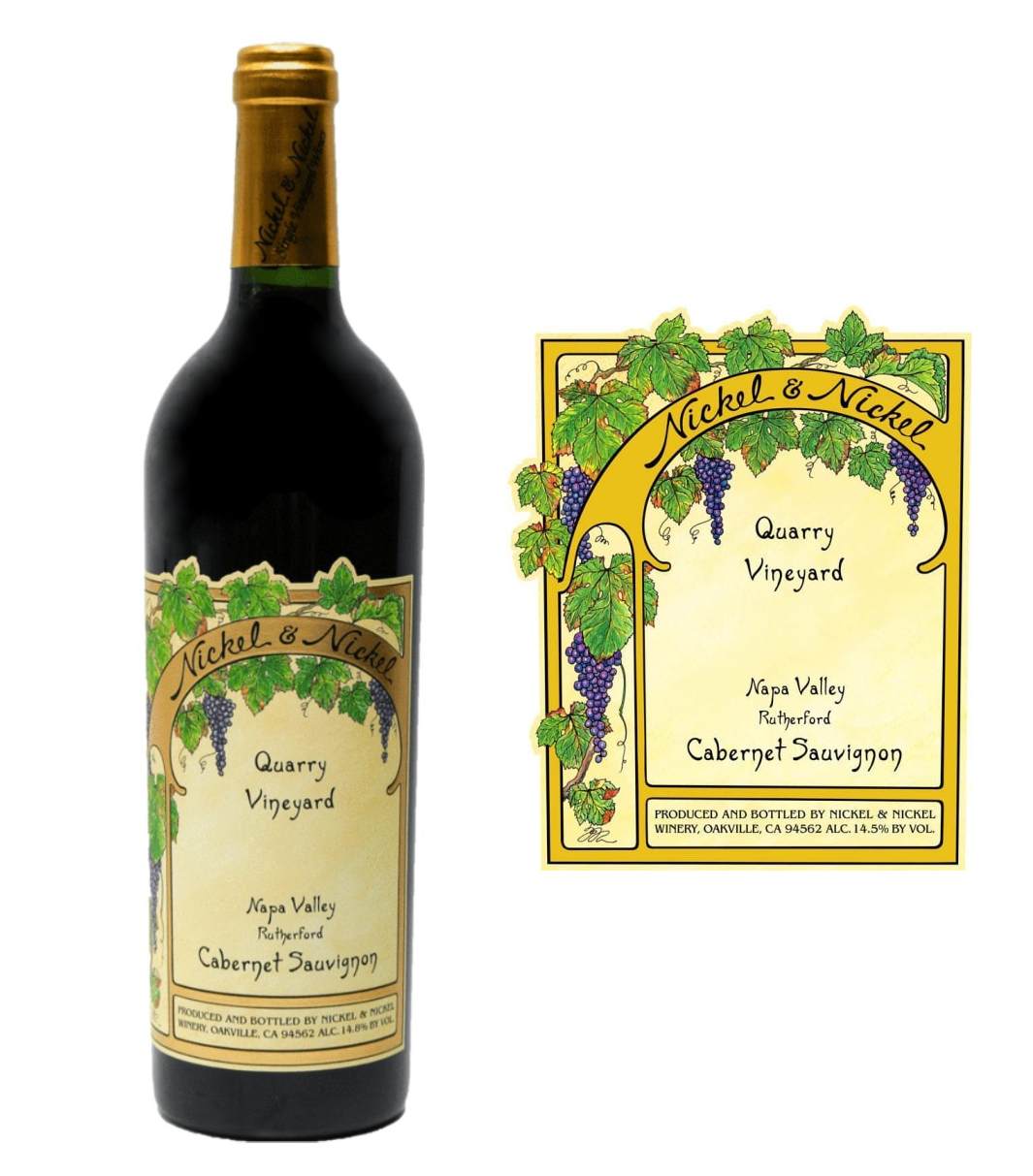 Nickel & Nickel Quarry Vineyard Cabernet Sauvignon 2019 (750 ml)