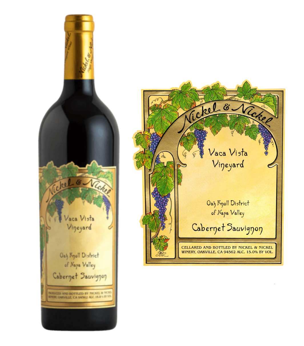 Nickel & Nickel Vaca Vista Cabernet Sauvignon 2022 (750 ml)