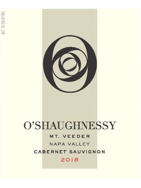 O'Shaughnessy Mt. Veeder Cabernet Sauvignon 2018 (750 ml)