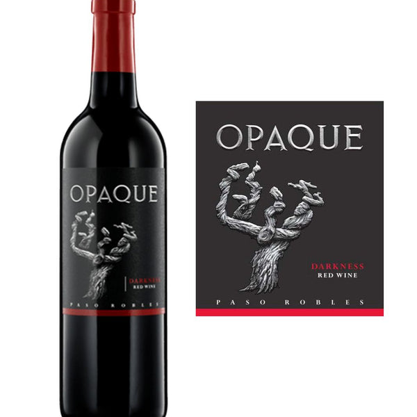 Opaque Darkness Estate Red Wine, 750ml Glass Bottle, Paso Robles, California