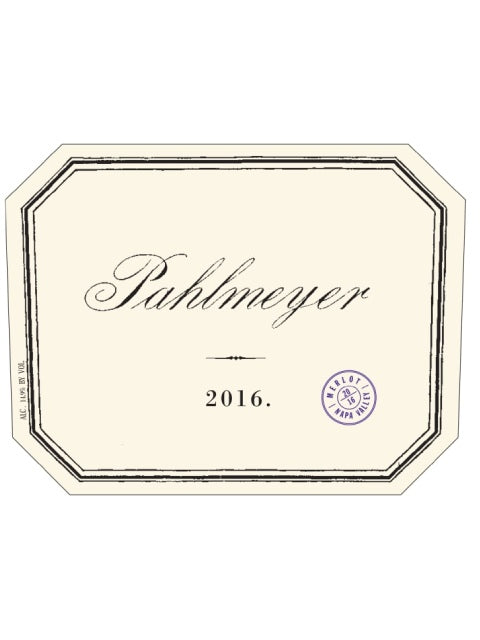 Pahlmeyer Merlot 2019 (750 ml)