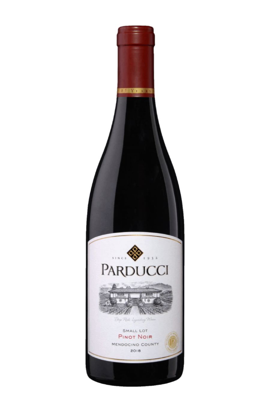 DAMAGED LABEL: Parducci Small Lot Pinot Noir  (750 ml)