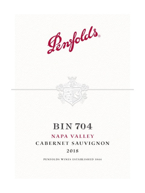 Penfolds Bin 704 Napa Valley Cabernet Sauvignon 2019 (750 ml)