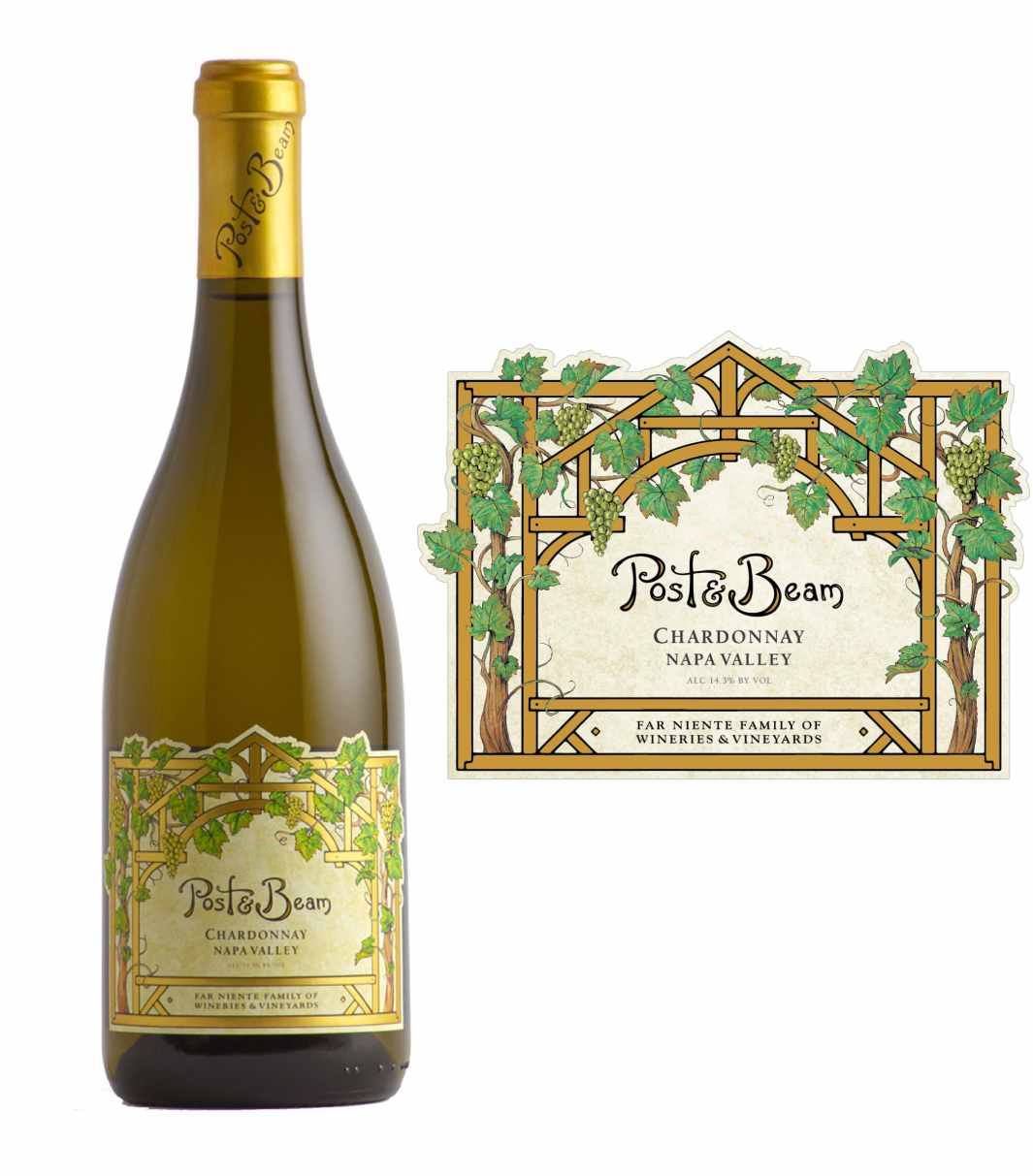 Post & Beam by Far Niente Chardonnay 2023 (750 ml)