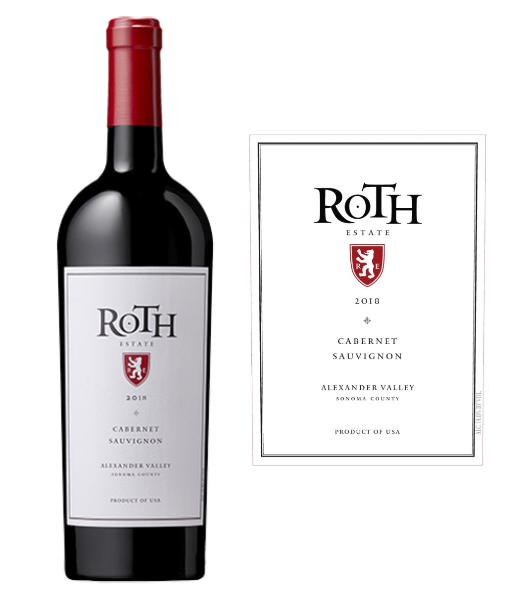 Roth Estate Alexander Valley Cabernet Sauvignon 2022 (750 ml)