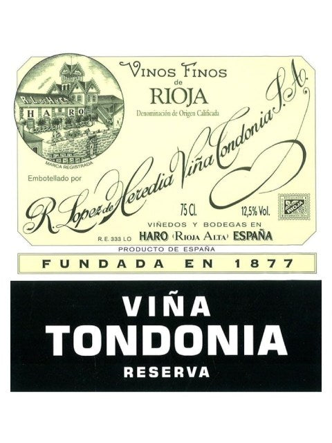 R. Lopez de Heredia Rioja Vina Tondonia Reserva 2011 (750 ml)