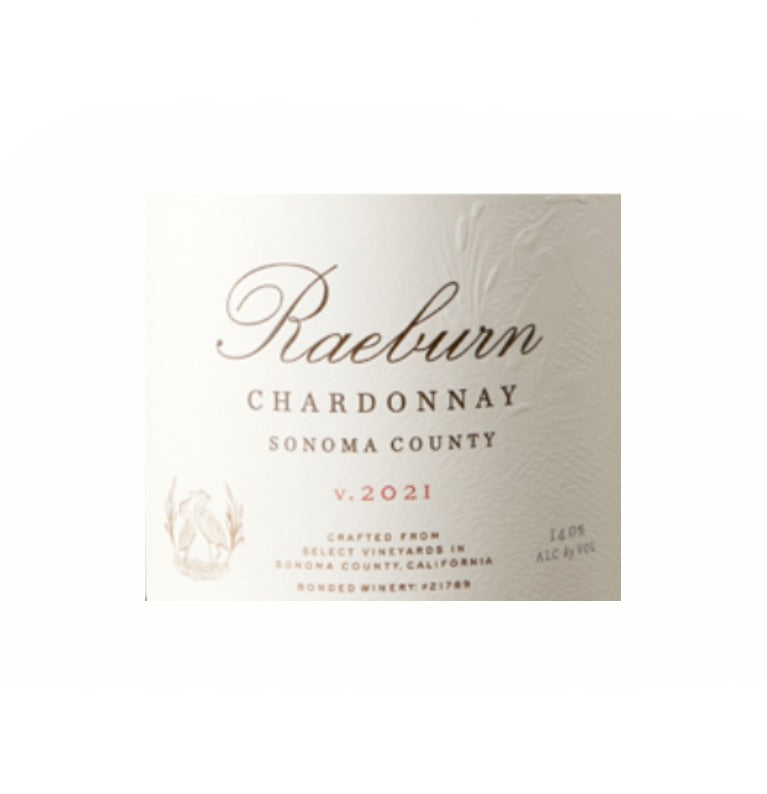 Raeburn Chardonnay Sonoma County 2021 (750 ml)