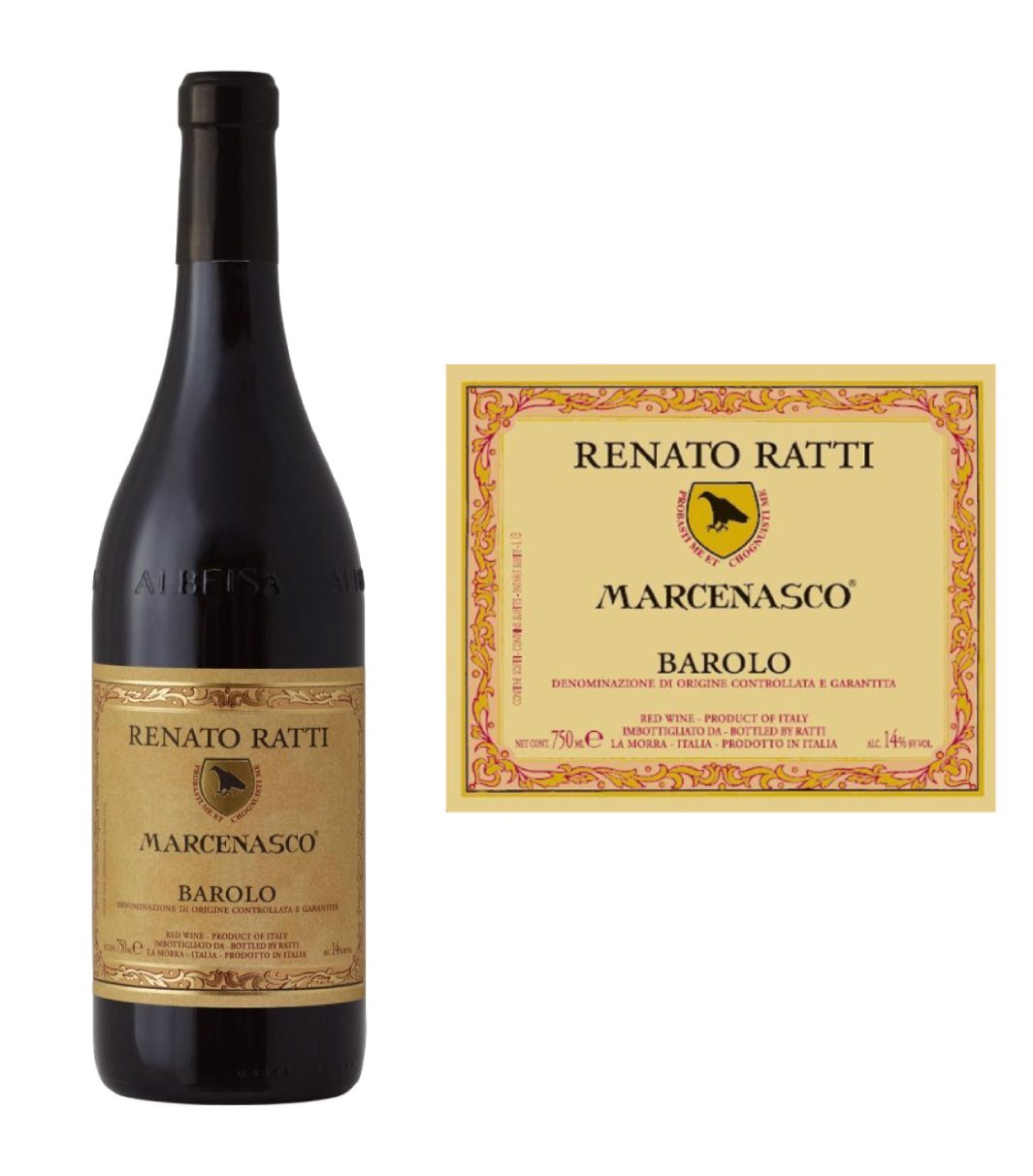 Renato Ratti Marcenasco Barolo 2019 (750 ml)