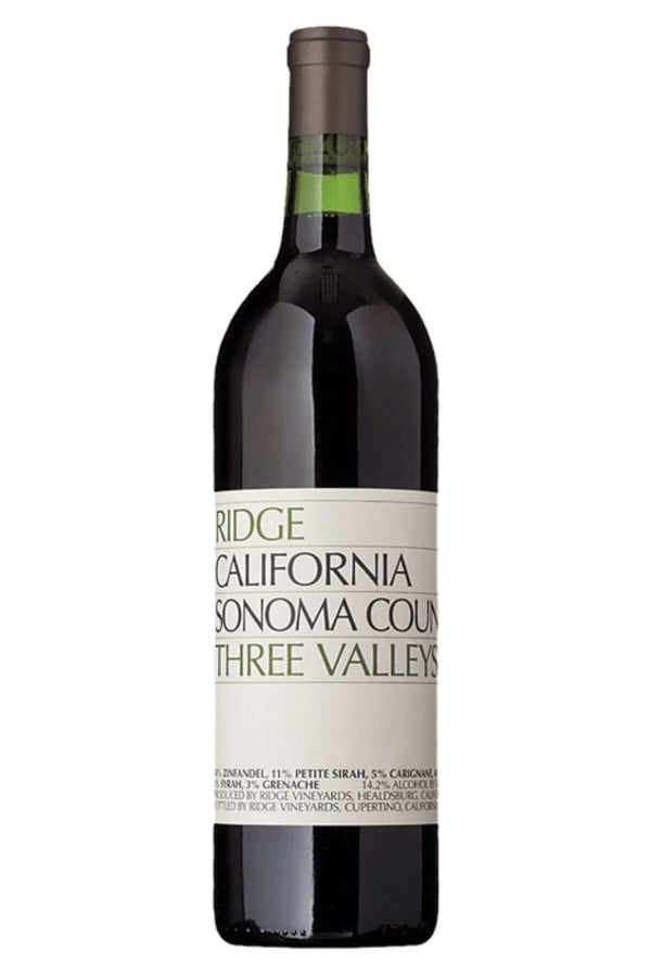 Ridge Three Valleys Sonoma Red Wine 2021 (750 ml)