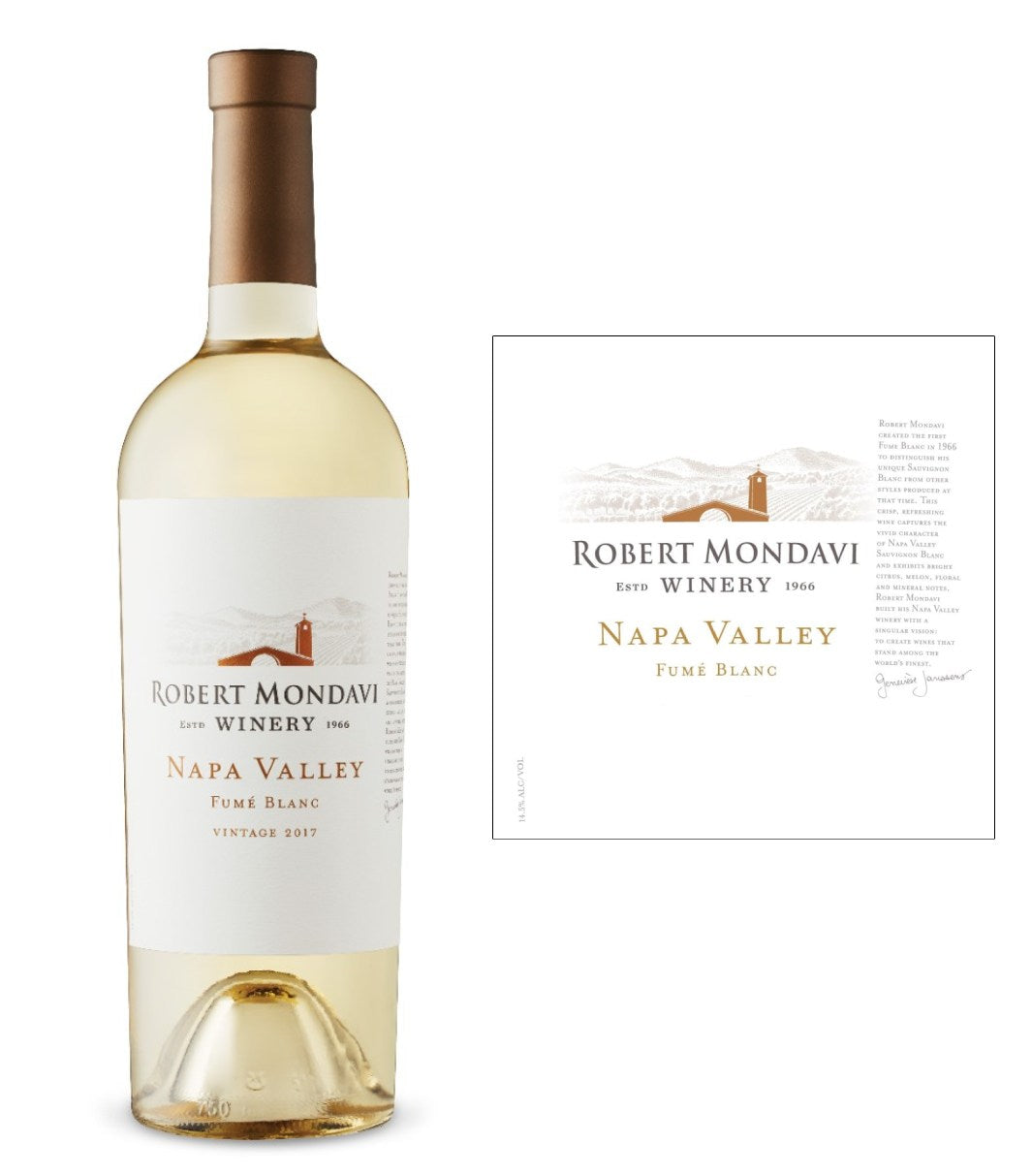 Robert Mondavi Napa Valley Fume Blanc 2018 (750 ml)