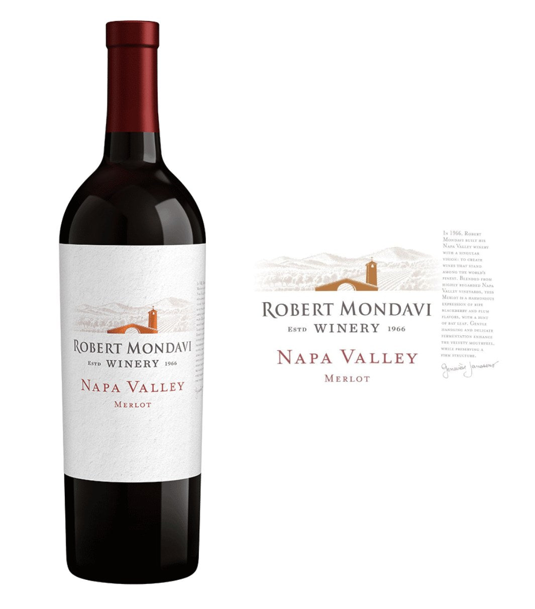 Robert Mondavi Napa Valley Merlot 2018 (750 ml)