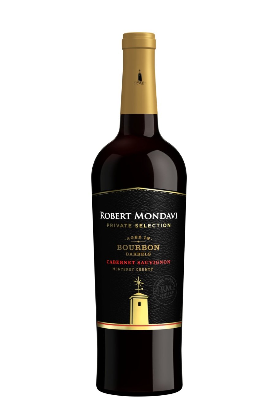 DAMAGED LABEL: Robert Mondavi Private Selection Bourbon Barrels Cabernet Sauvignon 2022 (750 ml)