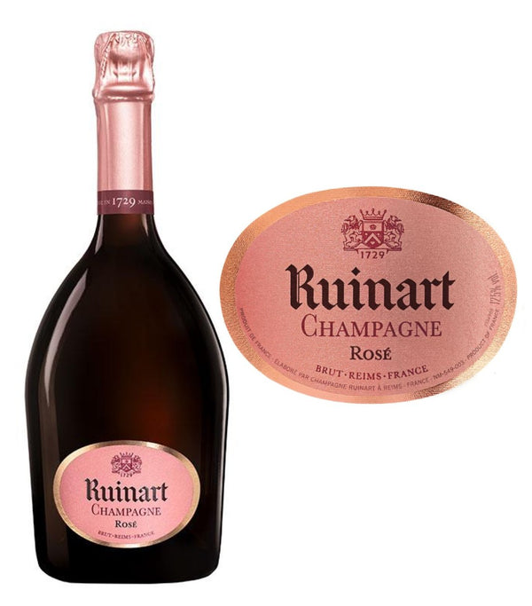 Ruinart Brut Rose Sparkling Wine (750 ml)