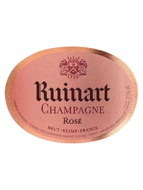 Ruinart Brut Rose Sparkling Wine (750 ml)