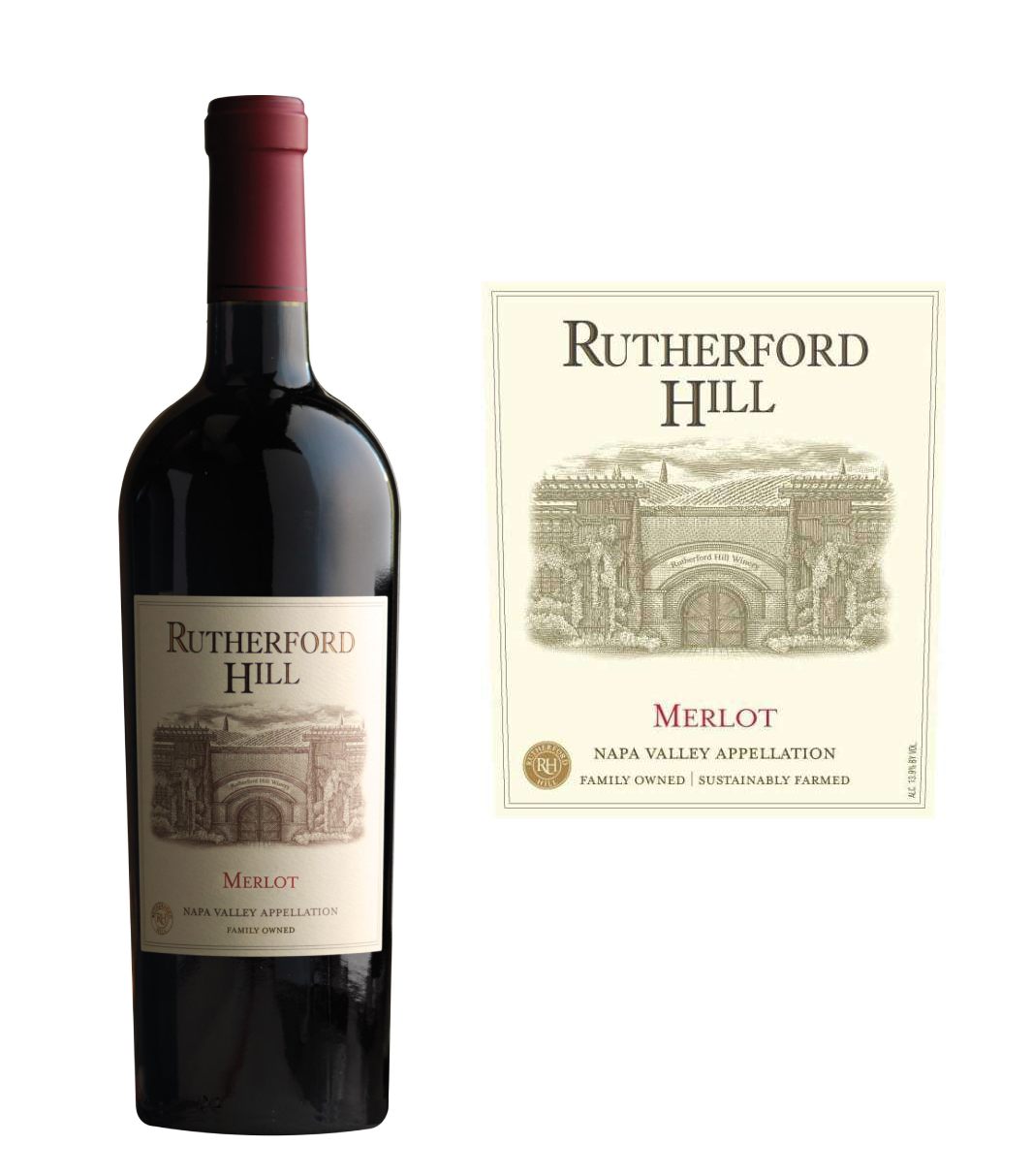 Rutherford Hill Merlot Napa Valley 2022 (750 ml)