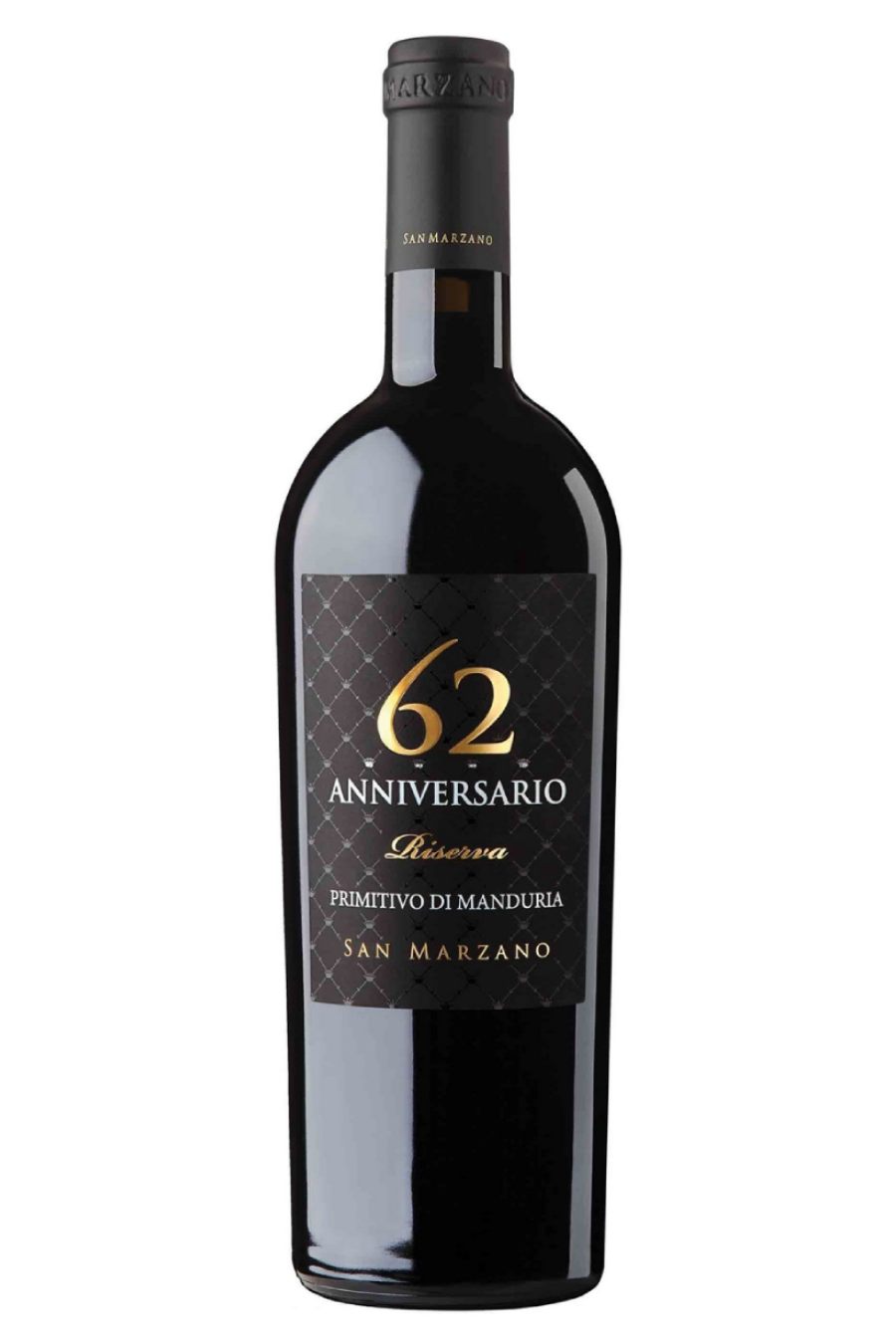 San Marzano 62 Anniversario Primitivo di Manduria Riserva 2018 (750 ml)