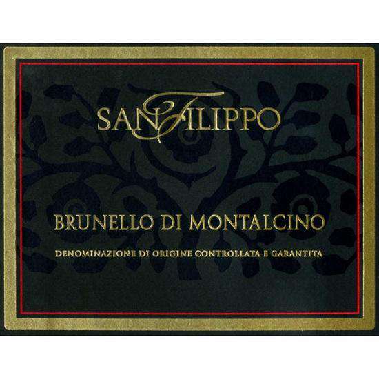 San Filippo Brunello di Montalcino 2013 (750 ml) - BuyWinesOnline.com