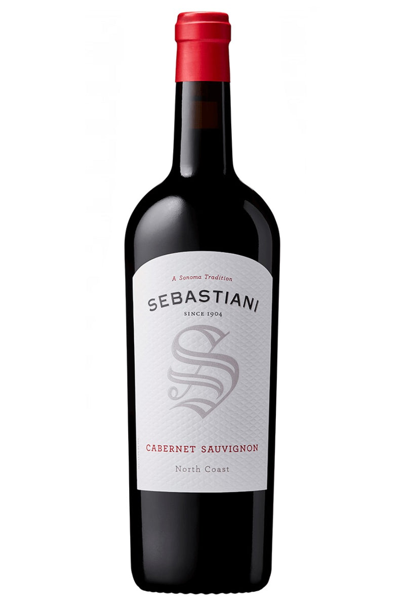 DAMAGED LABEL: Sebastiani North Coast Cabernet Sauvignon 2019 (750 ml)