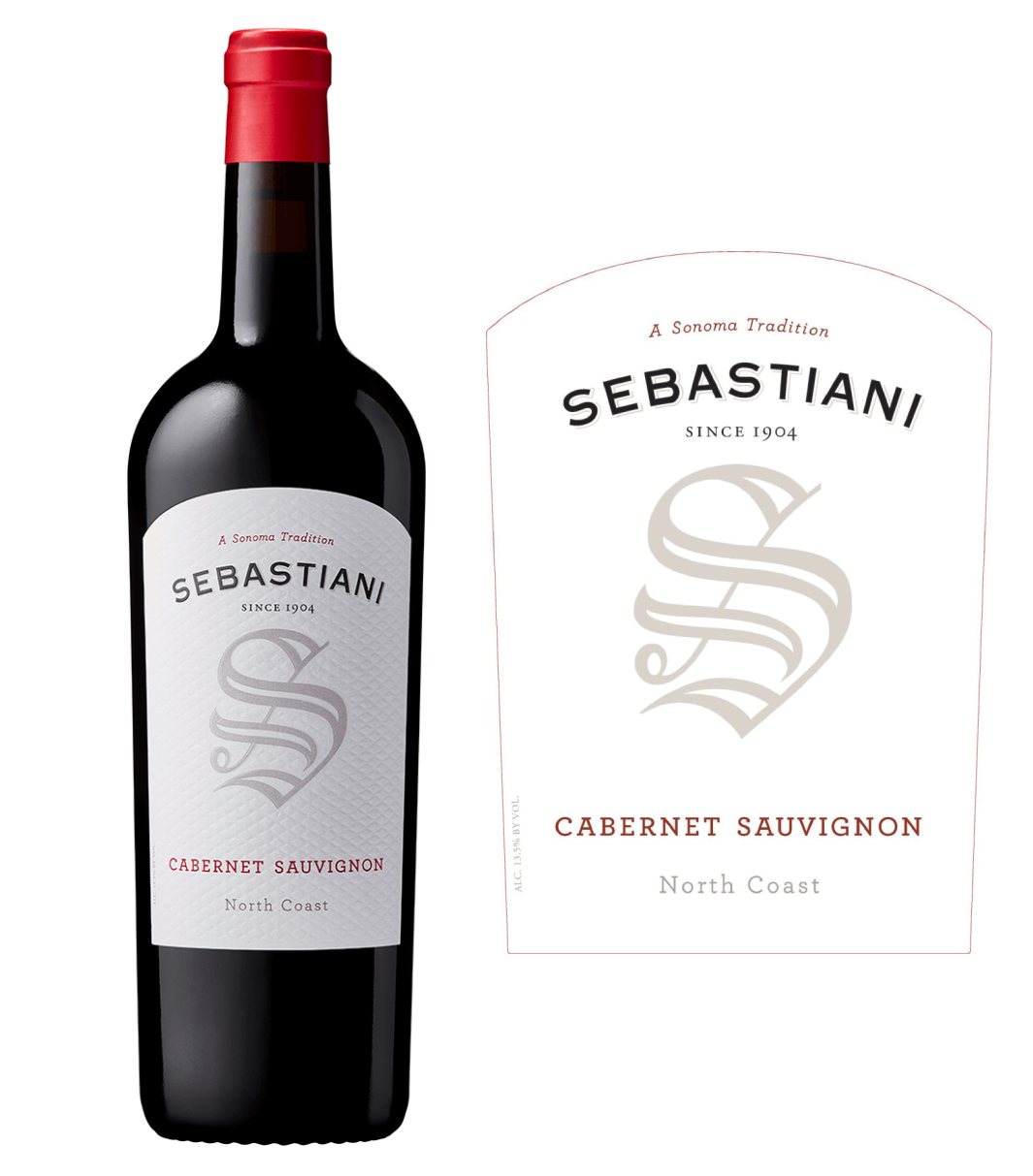 Sebastiani North Coast Cabernet Sauvignon 2022 (750 ml)