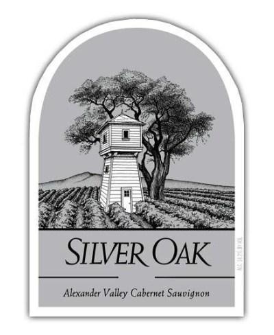 Silver Oak Cabernet Sauvignon Alexander Valley 2019 + Velvet Holiday Wine Gift Bag (750 ml)