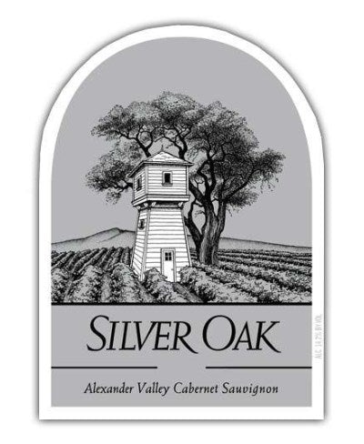 DAMAGED LABEL: Silver Oak Cabernet Sauvignon Alexander Valley 2019  (750 ml)