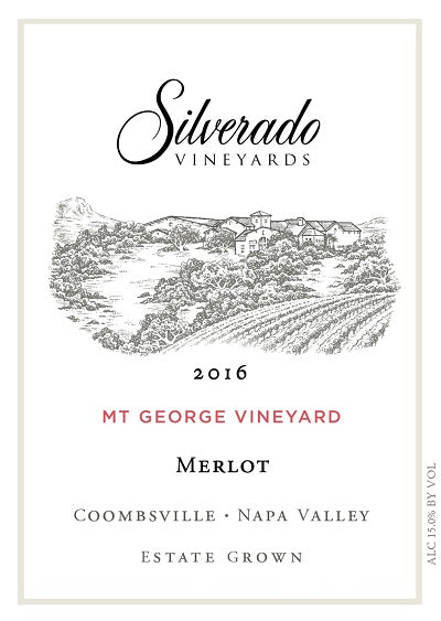 Silverado Mt. George Merlot 2016 (750 ml)