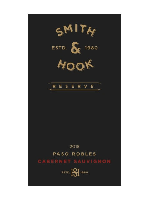 Smith & Hook Reserve Cabernet Sauvignon 2019 (750 ml)