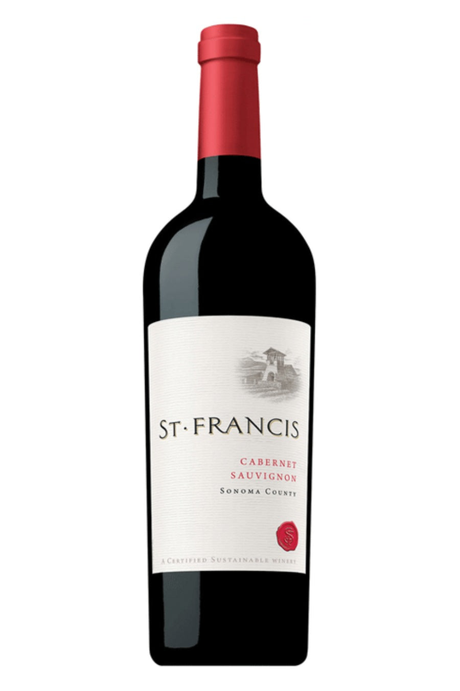 DAMAGED LABEL: St. Francis Cabernet Sauvignon 2021 (750 ml)