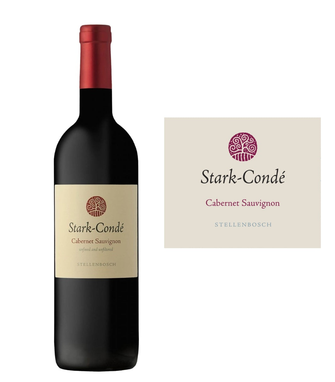DAMAGED LABEL: Stark-Conde Stellenbosch Cabernet Sauvignon 2020 (750 ml)