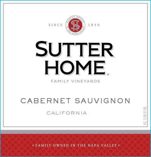 Sutter Home Cabernet Sauvignon (750 ml)